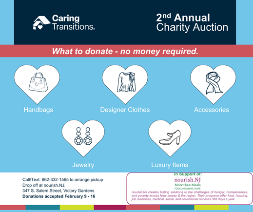 Caring for a Cause charitable auction - sharing proceeds